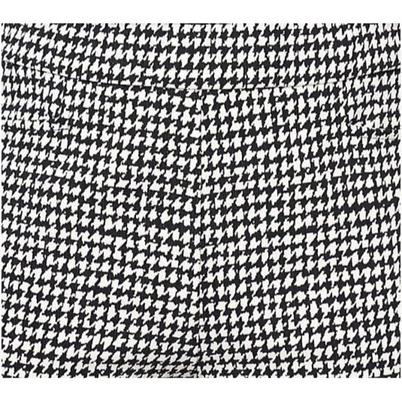 Susan Graver  Printed Textured Woven Ankle Pants Ivory/Black Reg 16 A610548 - Picture 4 of 4